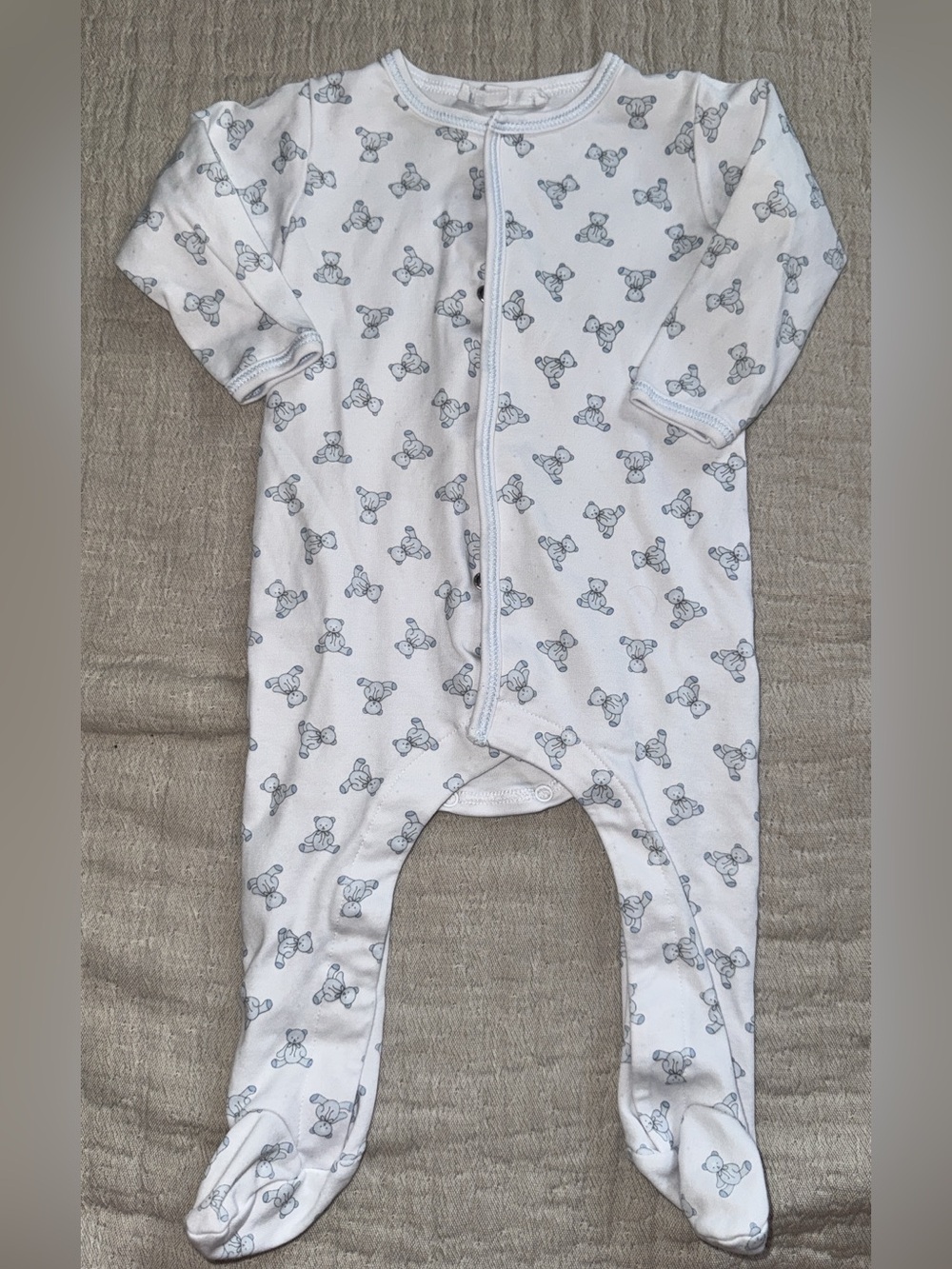 Magnolia Baby Teddy Bear Footie 3-6M